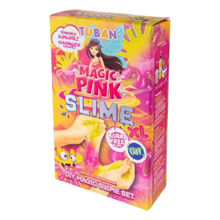 Zestaw DIY Slime - magic pink XL / Tuban