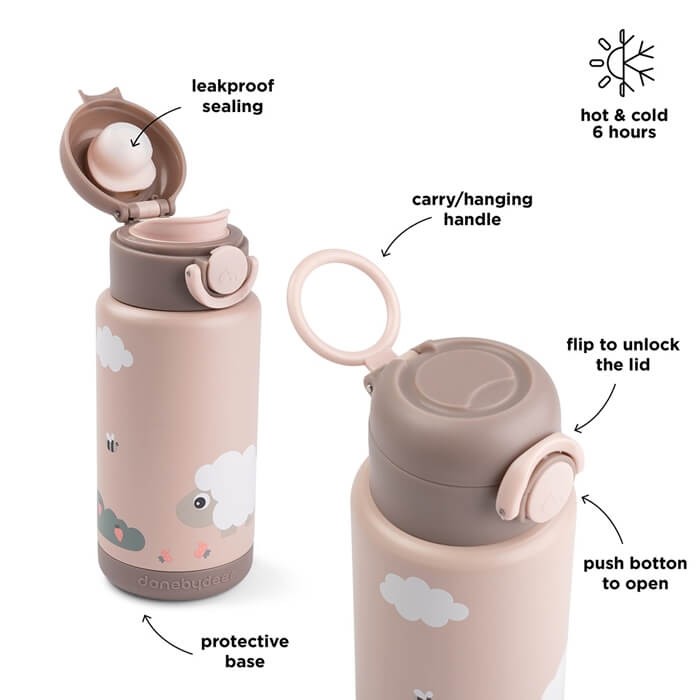 Butelka termiczna 340ml Tiny Farm Powder / Done by Deer