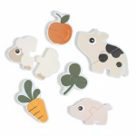 Pierwsze puzzle dwuelementowe Farma Tiny Farm / Done by Deer