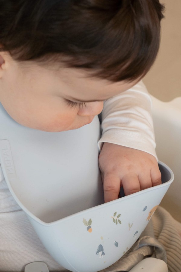 Śliniak silikonowy Forest Friends / Mepal & Little Dutch