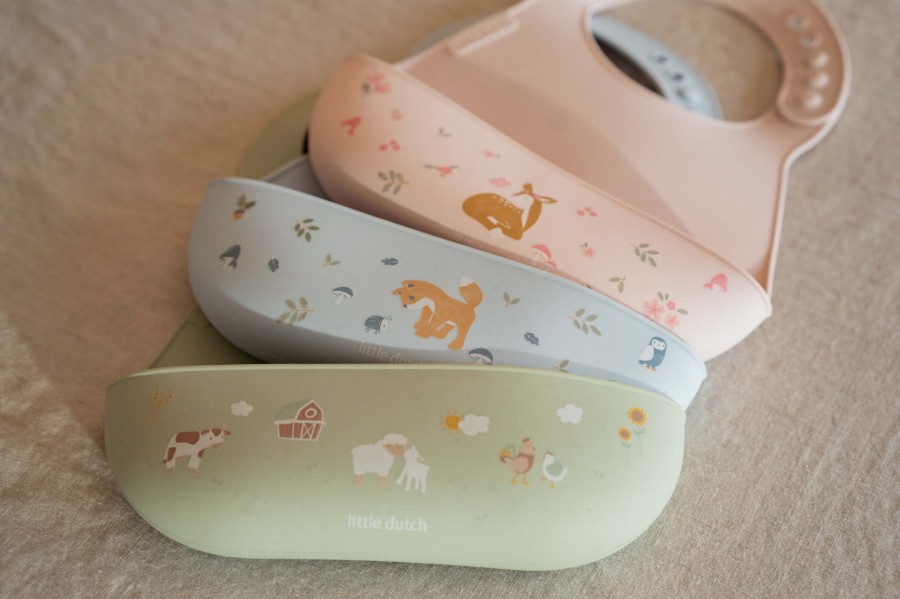 Śliniak silikonowy Forest Friends / Mepal & Little Dutch