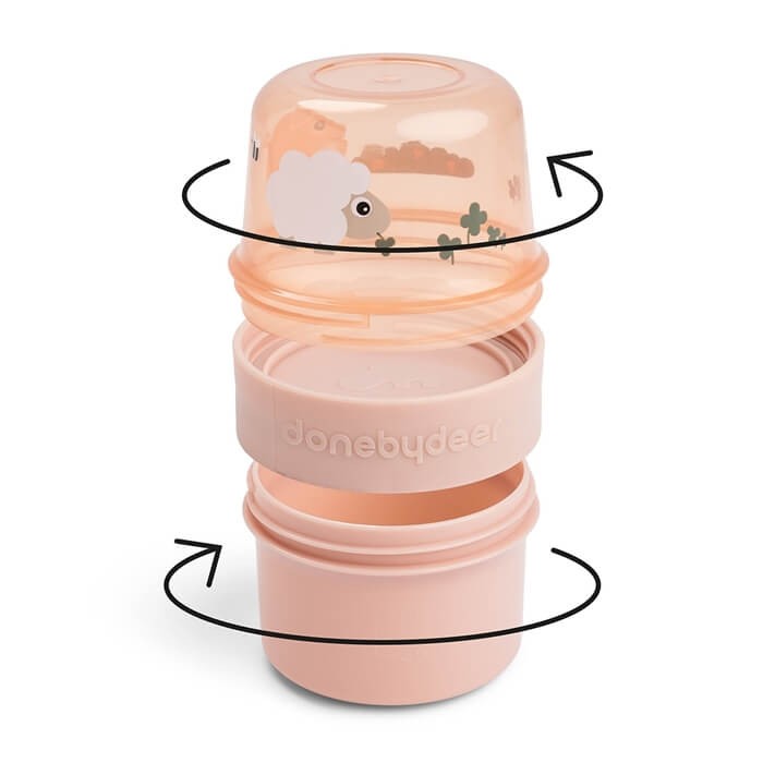 Pojemnik na przekąski dwustronny S Tiny Farm Powder / Done By Deer