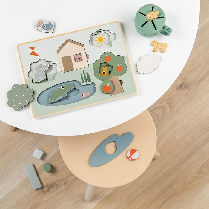 Drewniane puzzle warstwowe Deer Friends / Done by Deer