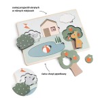 Drewniane puzzle warstwowe Deer Friends / Done by Deer