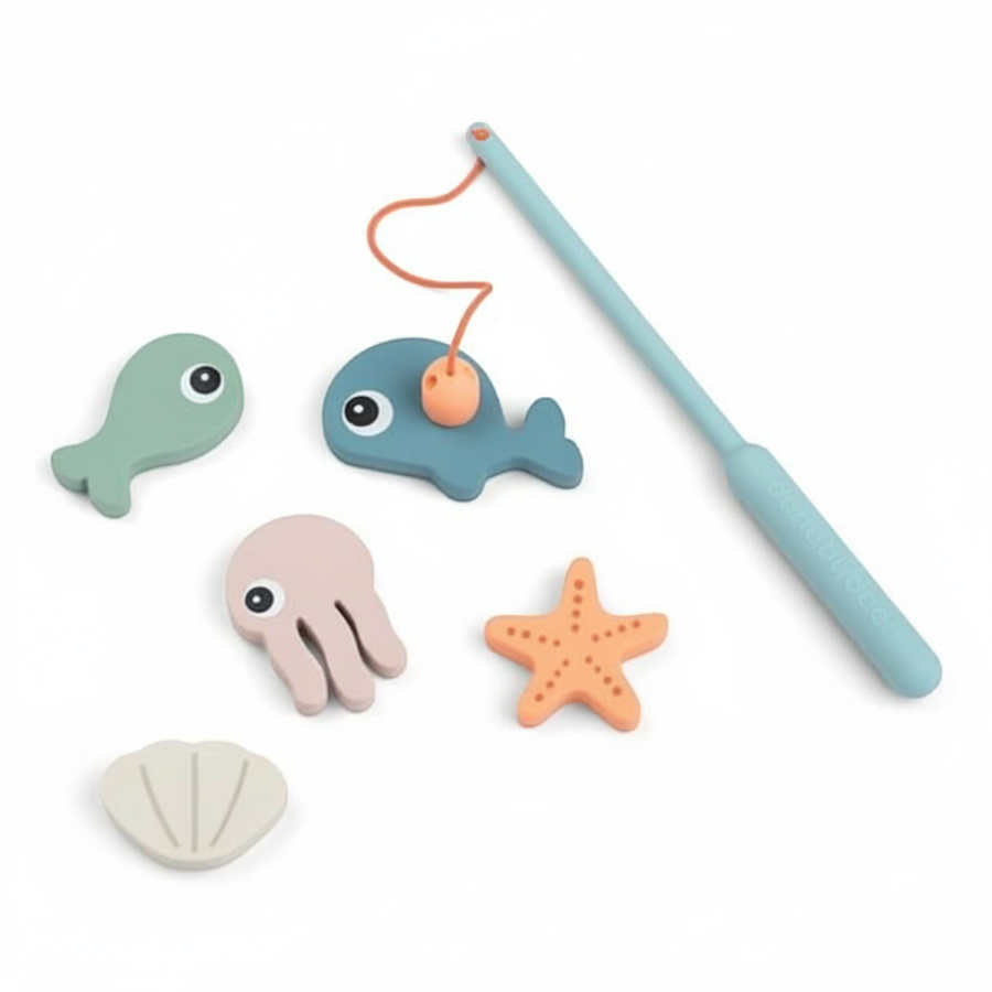 Zabawka kąpielowa Wędka na Magnes / Done by Deer