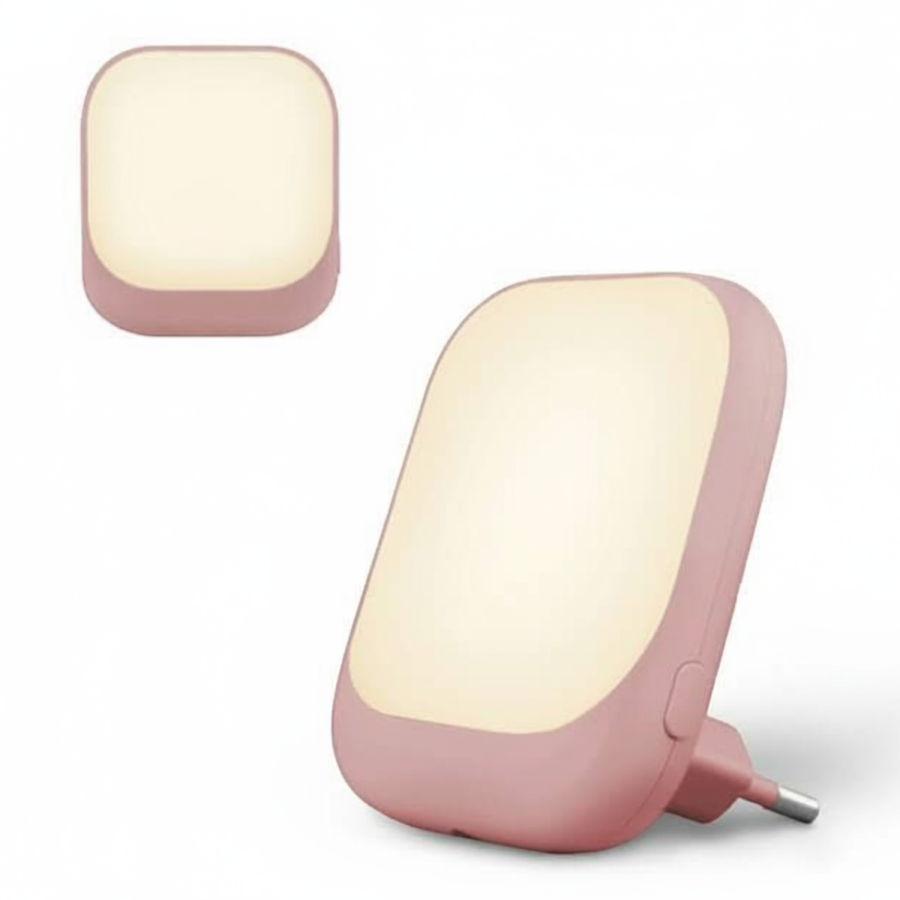 Lampka do kontaktu z czujnikiem zmierzchu Różowa / Zazu