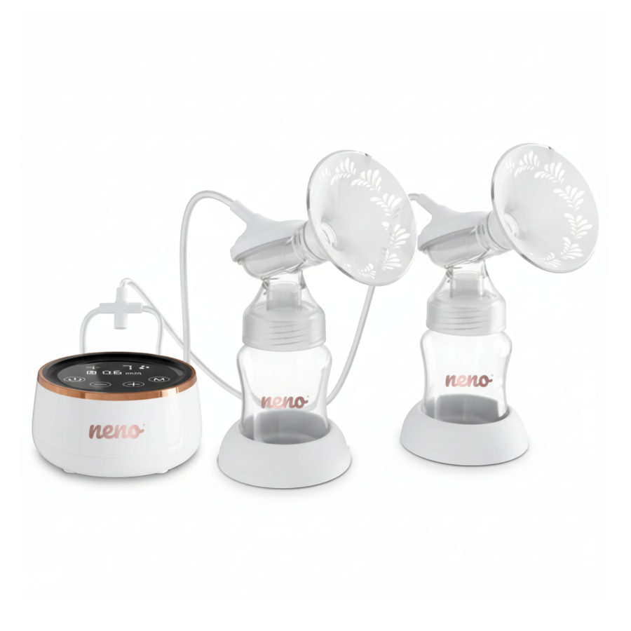 Podwójny dwufazowy, bezprzewodowy laktator elektroniczny Neno Bella Twin Moon / Neno