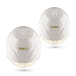 Dwa trójfazowe bezprzewodowe muszlowe laktatory elektroniczne premium Neno Perla Twin / Neno