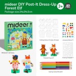 Kolorowanka przebieranka – Leśni znajomi / Mideer