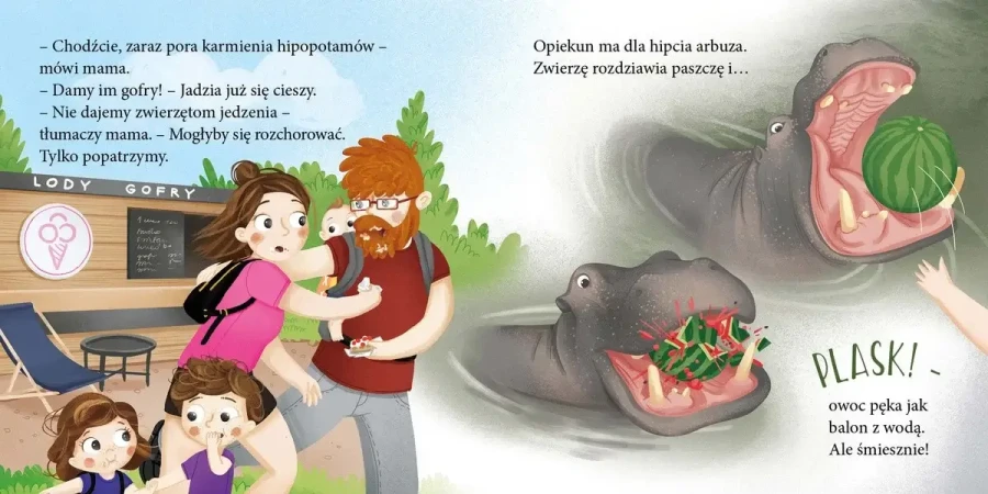 Jadzia Pętelka idzie do zoo / Wydawnictwo Zielona Sowa