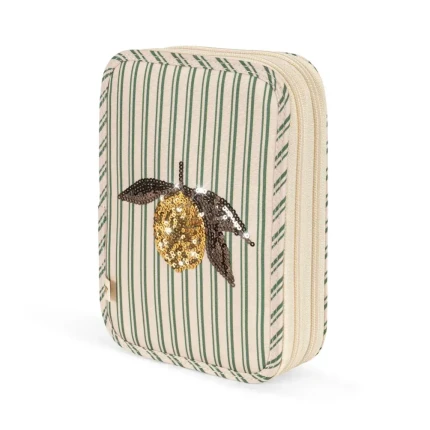 Piórnik Clover z wyposażeniem - duo verde / Konges slojd