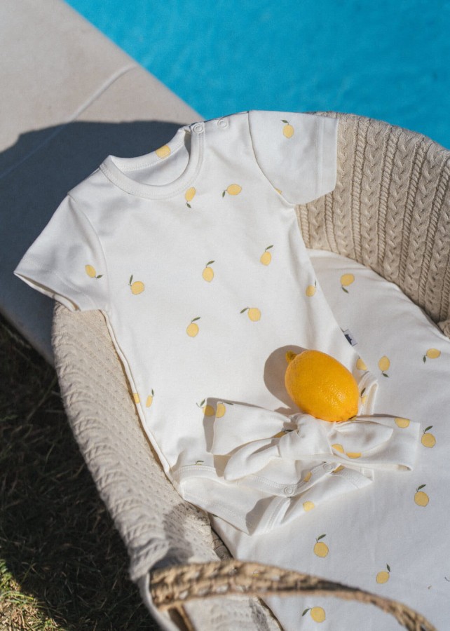 Body z krótkim rękawem LIMONI / Pink no More