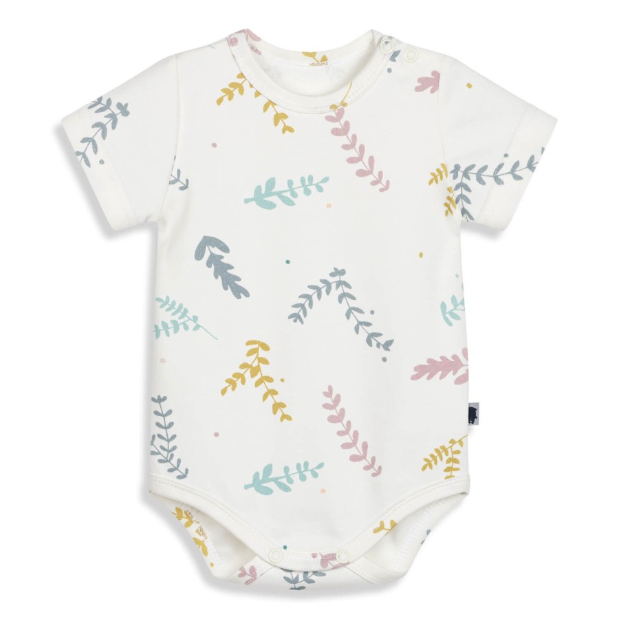 Body z krótkim rękawem PLANTS / Pink no More