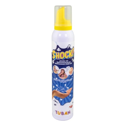 Shock! - multisensoryczny pianko-żel, ice, 200 ml / Tuban