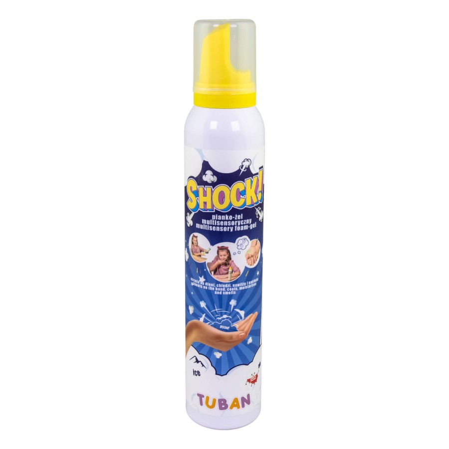 Shock! - multisensoryczny pianko-żel, ice, 200 ml / Tuban
