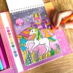 Kolorowanie po numerach - Jednorożce / Tiger Tribe