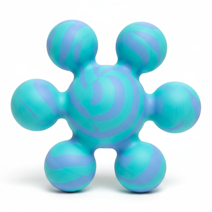 Gryzak silikonowy do łączenia Blue / Ubbi