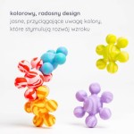 Gryzak silikonowy do łączenia Pink / Ubbi