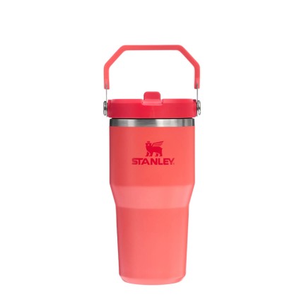 Kubek IceFlow Flip Straw 0.6 L Hot Coral / Stanley