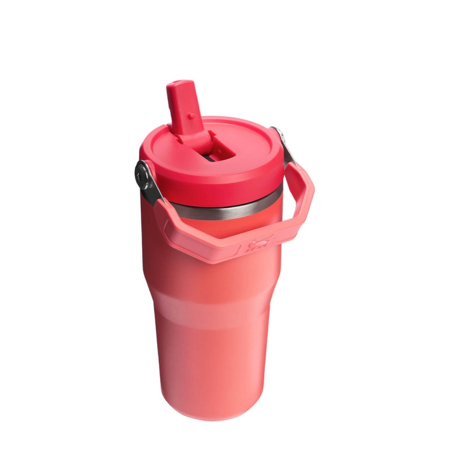 Kubek IceFlow Flip Straw 0.6 L Hot Coral / Stanley