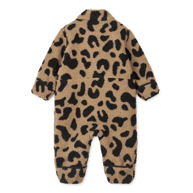 Polarowy kombinezon Nolano - mega leo, oat mix / Liewood