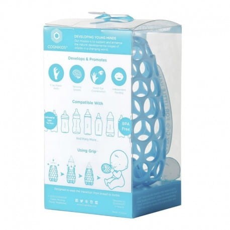 Osłonka na butelki do karmienia SKY BLUE / CogniKids