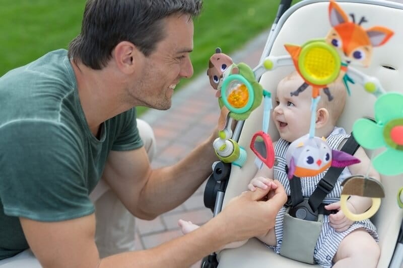 Łuk muzyczny z zabawkami - Leśna Kraina / Tiny Love