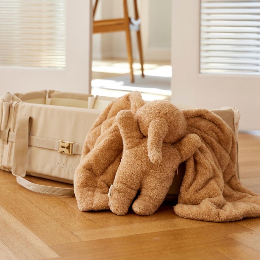 Stabilizator dla dziecka pluszak obciążeniowy słoń - brązowy / Membantu