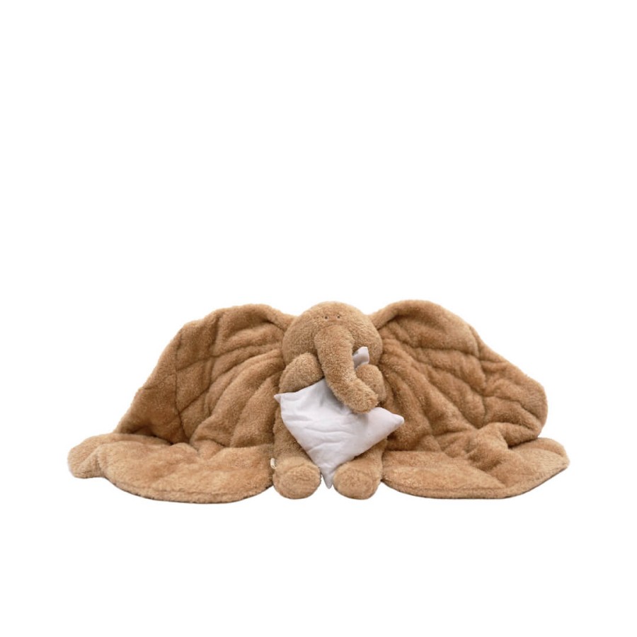 Stabilizator dla dziecka pluszak obciążeniowy słoń - brązowy / Membantu