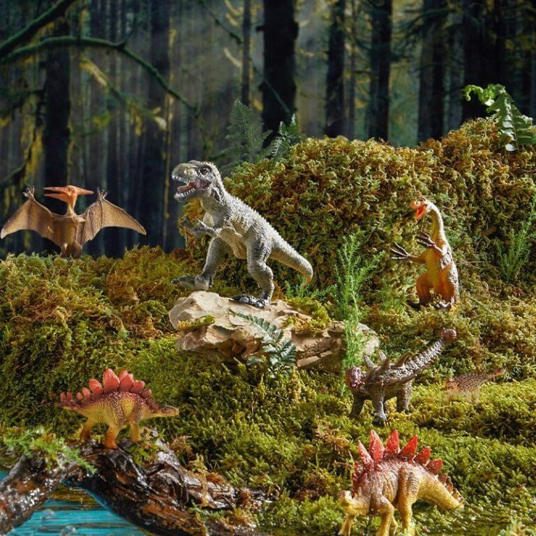 Zestaw figurek – dinozaury, 24 szt. / Mideer