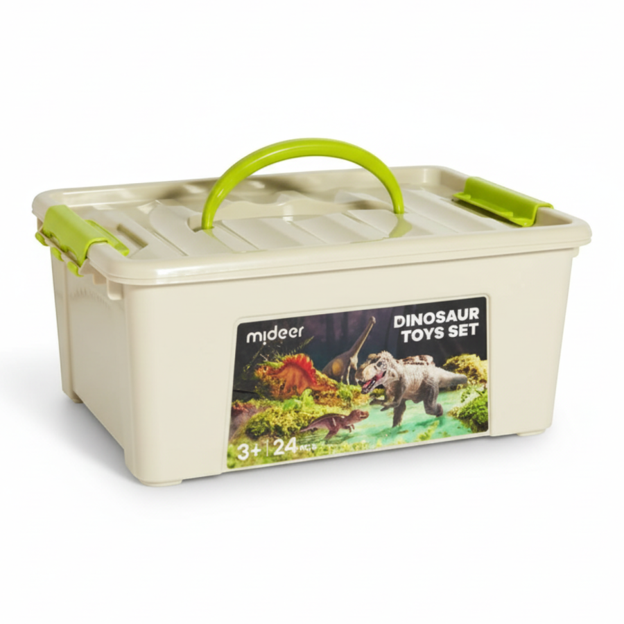 Zestaw figurek – dinozaury, 24 szt. / Mideer