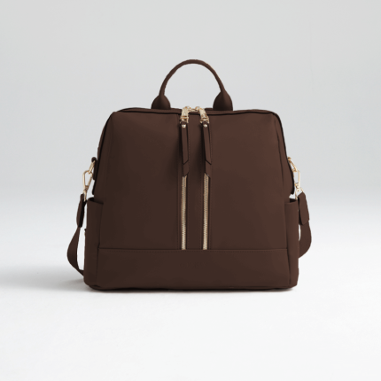 Plecak i torba dla mamy 2w1 MINI dark chocolate 2.0 / Joissy