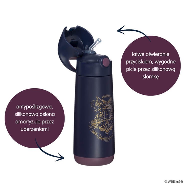 Termobutelka ze słomką Harry Potter / b.box