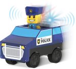 Klocki Magnetyczne Police Station 35 el. / Magna-Tiles