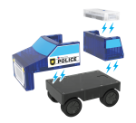 Klocki Magnetyczne Police Station 35 el. / Magna-Tiles