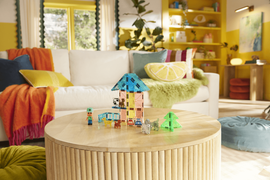 Klocki Magnetyczne Puppy Park 27 el. / Magna-Tiles