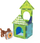 Klocki Magnetyczne Dog House 13 el. / Magna-Tiles