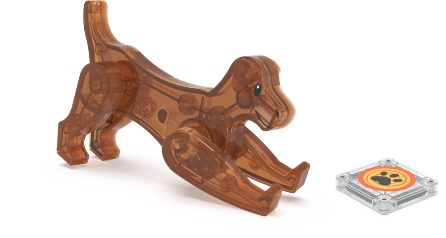 Klocki Magnetyczne Dog House 13 el. / Magna-Tiles