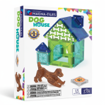 Klocki Magnetyczne Dog House 13 el. / Magna-Tiles