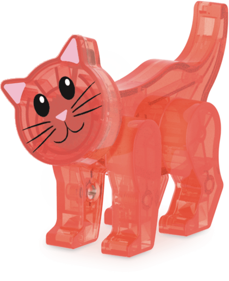Klocki Magnetyczne Cat Tree 13 el. / Magna-Tiles