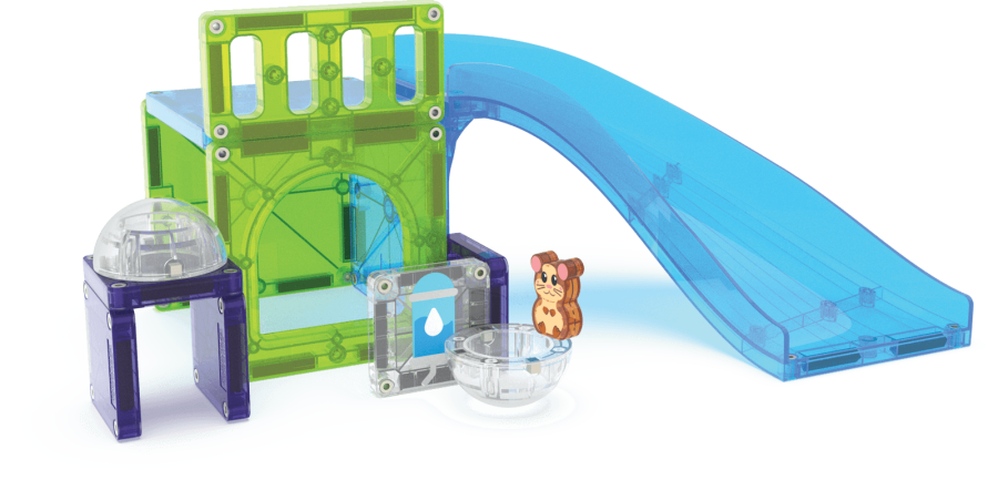 Klocki Magnetyczne Hamster Ball 13 el. / Magna-Tiles