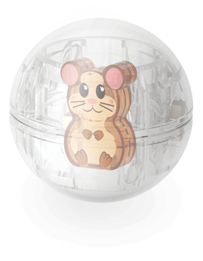 Klocki Magnetyczne Hamster Ball 13 el. / Magna-Tiles