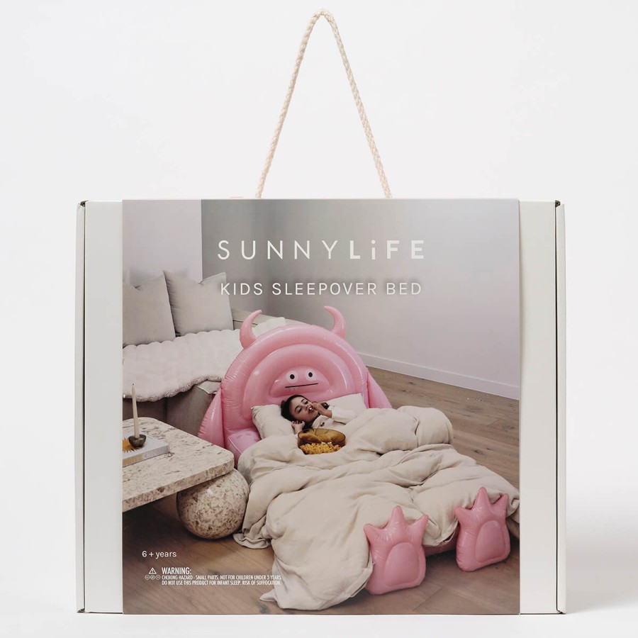 Dziecięce łóżko dmuchane Monster Pink / Sunny Life