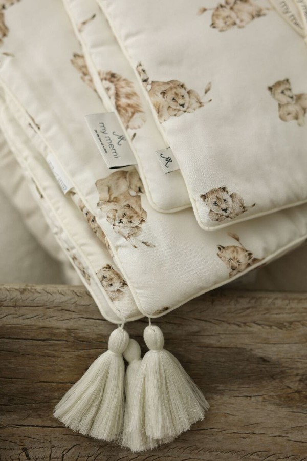 Bambusowa poduszka 25x35 - lions / My Memi