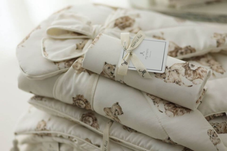 2w1 bambusowy rożek, kołderka - lions / My Memi