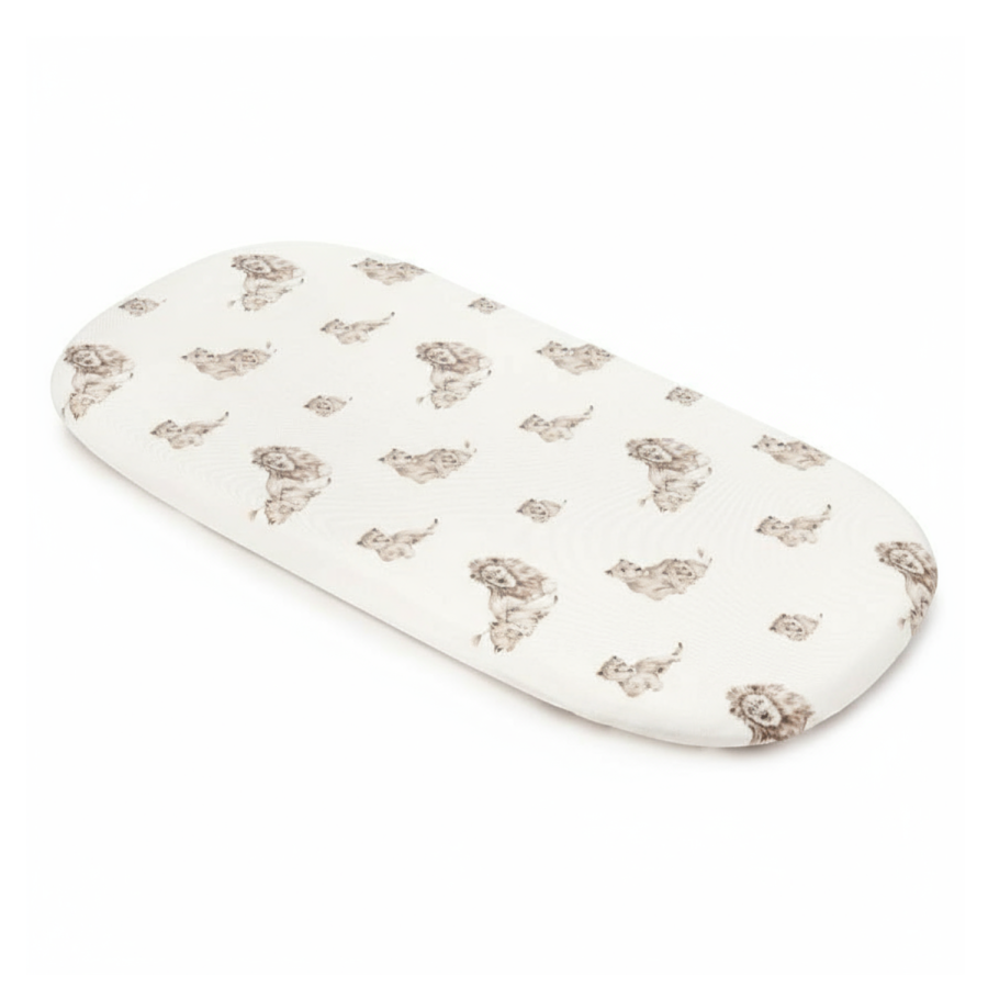 Bambusowe prześcieradło do gondoli - lions / My Memi