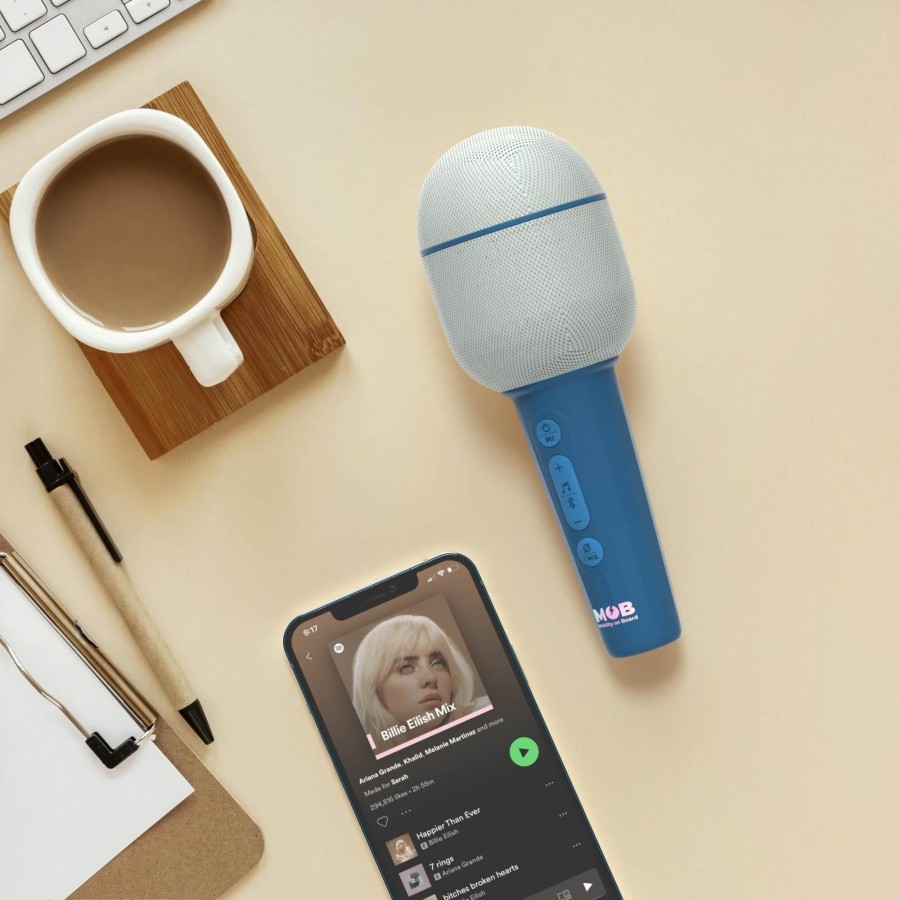 Mikrofon Groovy - Niebieski / MOB