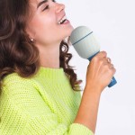 Mikrofon Groovy - Niebieski / MOB