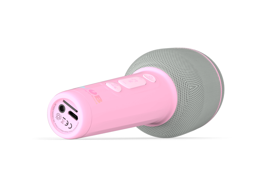 Mikrofon Groovy - Różowy / MOB