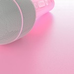 Mikrofon Groovy - Różowy / MOB